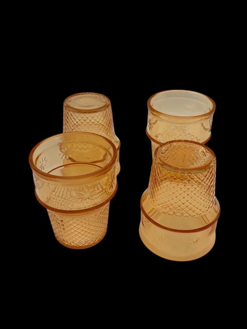 VTG Dugan Marigold Carnival Glass 